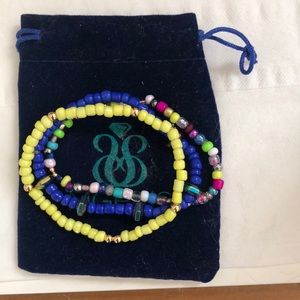 Stack of 3 MGEMS bracelets